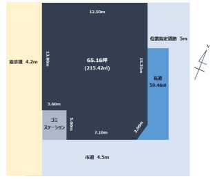 �V�����V���s�����撹����1���ڂ̓y�n�̉摜