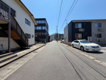 �V�����V���s����쎇�|1���ڂ̓y�n�̑O�ʓ��H�܂ތ��n�ʐ^